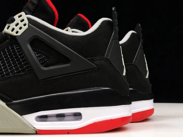 Cheap CEMENT RETRO BLACK 308497-060 JORDAN 4 0629